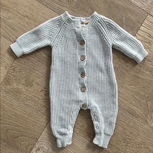 Gray Olive and Cradle Knit Jumper